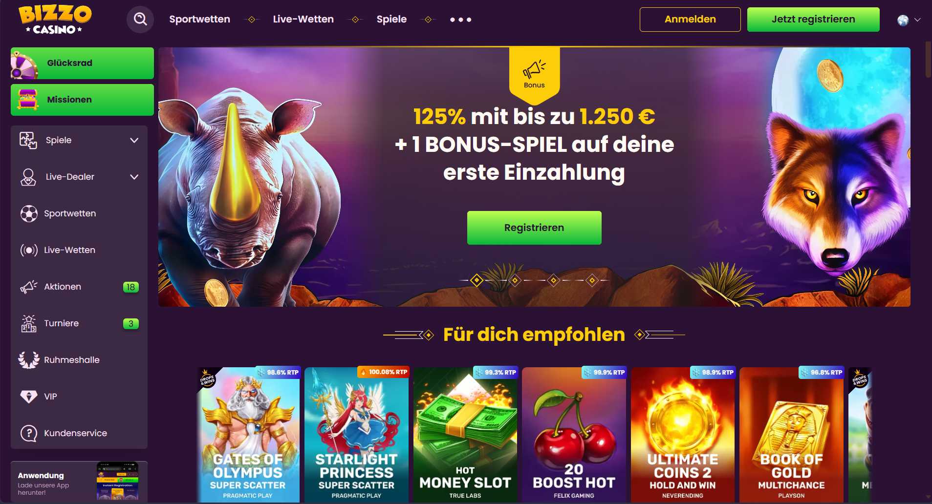 Bizzo Casino