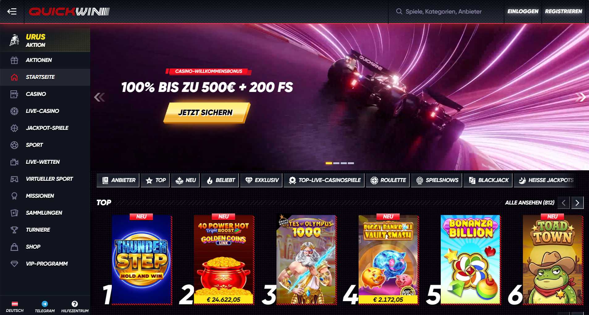 Quickwin Casino
